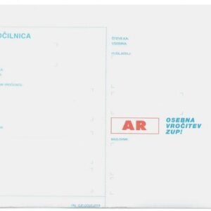 OBR.0,44 KUVERTA ZA VROČANJE PO ZUP