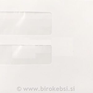 KUVERTA C5 BDSI 2X OKNO LEVO
