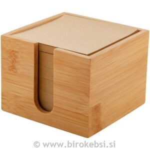 LESENA KOCKA Z LISTIČI 105X105X80