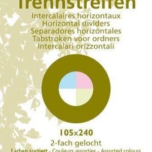 LOČILNI LISTI B6 1/100 SORTIRANI