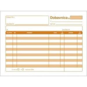 OBR.DOBAVNICA A5 SMAK