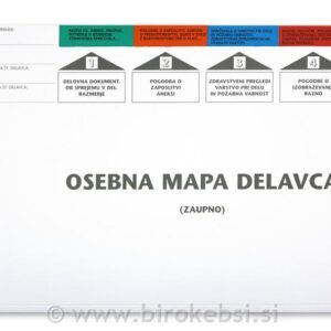 OSEBNA MAPA DELAVCA STANDARD