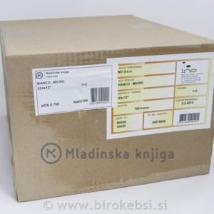 RAČ.PAPIR BIANCO MICRO 234X12 1+2 INO