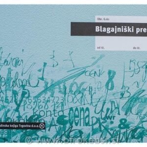 OBR.G,61 BLAGAJNIŠKI PREJEMEK MK