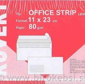 KUVERTA AMERIKANKA LEVO OKNO SILIKON 80g