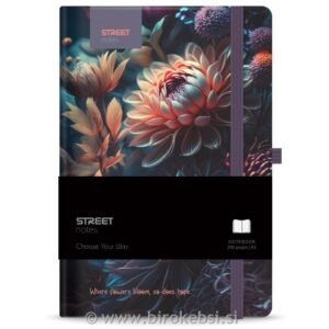 BLOK NOTESA A5 FLOWERS BLOSSOM 96L