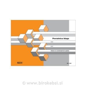 OBR.5,68 POVRATNICA BLAGA