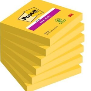 KOCKA 76X76 POST-IT 654 SUPER STICKY