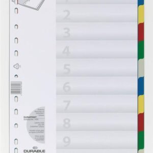Ločilni listi A4 1-10 (6740)