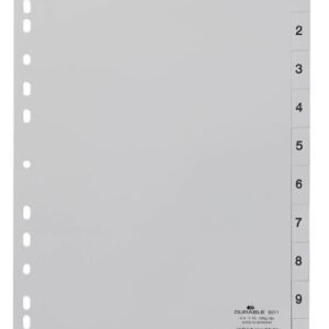 Ločilni listi A4 1-10 (6511)