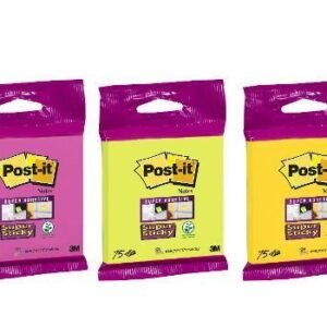 KOCKA 76X76 POST-IT SUPER STICKY