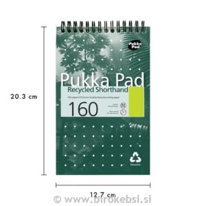 Blok Pukka Pad reporter špirala zgoraj