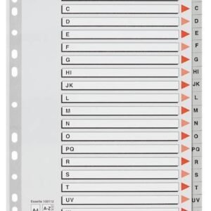 REGISTER A4 A-Z Esselte PP