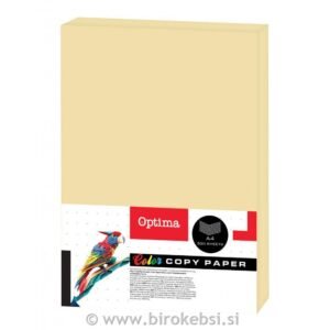 PAPIR A4 PASTEL BARVNI OPTIMA 80G