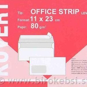 KUVERTA AMERIKANKA LEVO OKNO SILIKON 80g