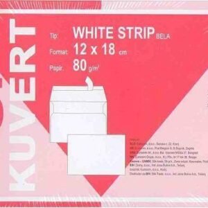 KUVERTA B6 BELA PIGNA 120MMX180MM 80g