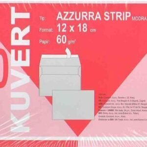 KUVERTA B6 MODRA PIGNA 120MMX180MM