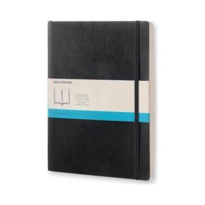 Moleskine notebook, X Large, pikice,