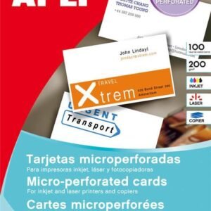 Vizitke z mikroperforacijo 90 x 50,8 mm