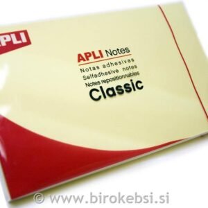 Blok samolep. lističev, 125x75 mm