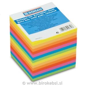 KOCKA LEPLJENA 83X83 BARVNA NEON