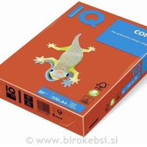 PAPIR A4 BARVNI IQ MONDI INTENZIV RDEČA