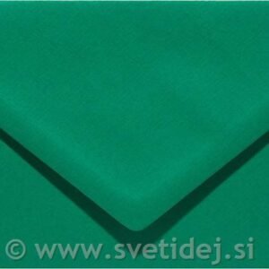Kuverta podolgovata 105 g, temno zelena