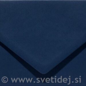 Kuverta podolgovata 105 g, modra noč a23