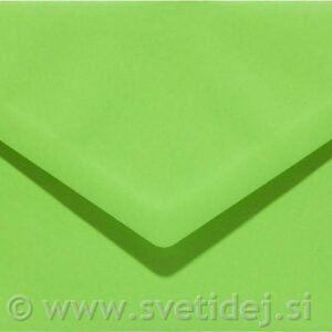 Kuverta podolgovata 105 g, zelena