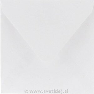 Kuverta reciklirana 14x14 cm, 90 g, bela