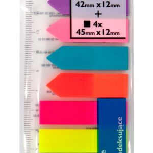 Self-adhesive index sheets sorted